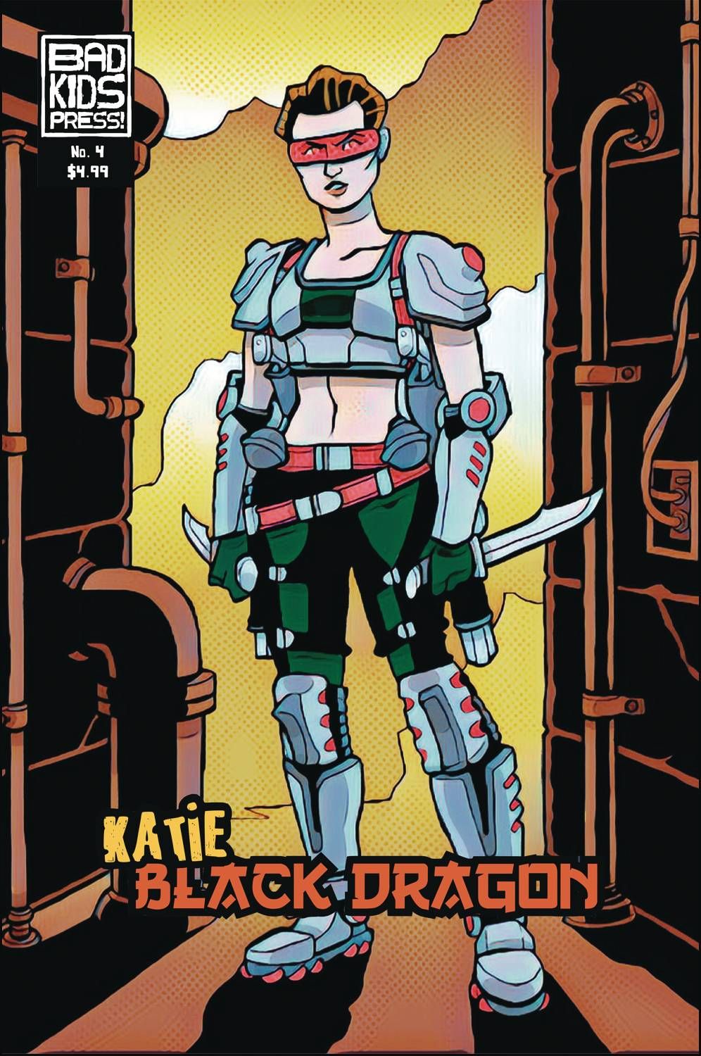 Katie Black Dragon #4 Comic