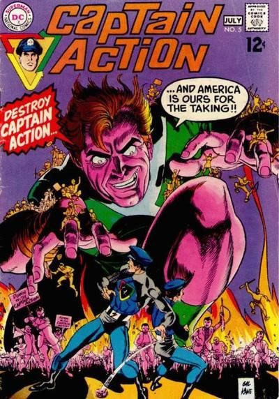 Captain Action #5 Comic