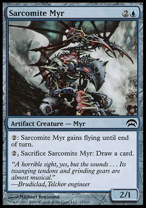 Sarcomite Myr (Planechase decks)