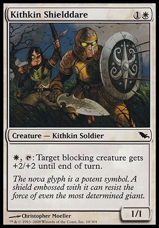 Kithkin Shielddare (Shadowmoor) Trading Card