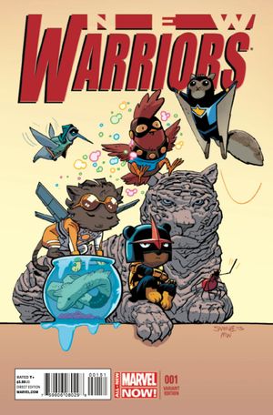 New Warriors #1 (Animal Cover)