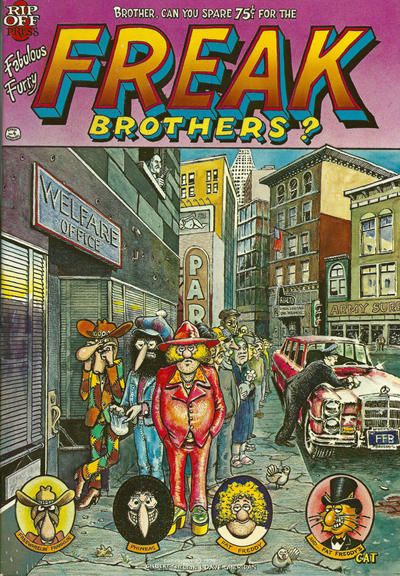 The Fabulous Furry Freak Brothers #4 Comic