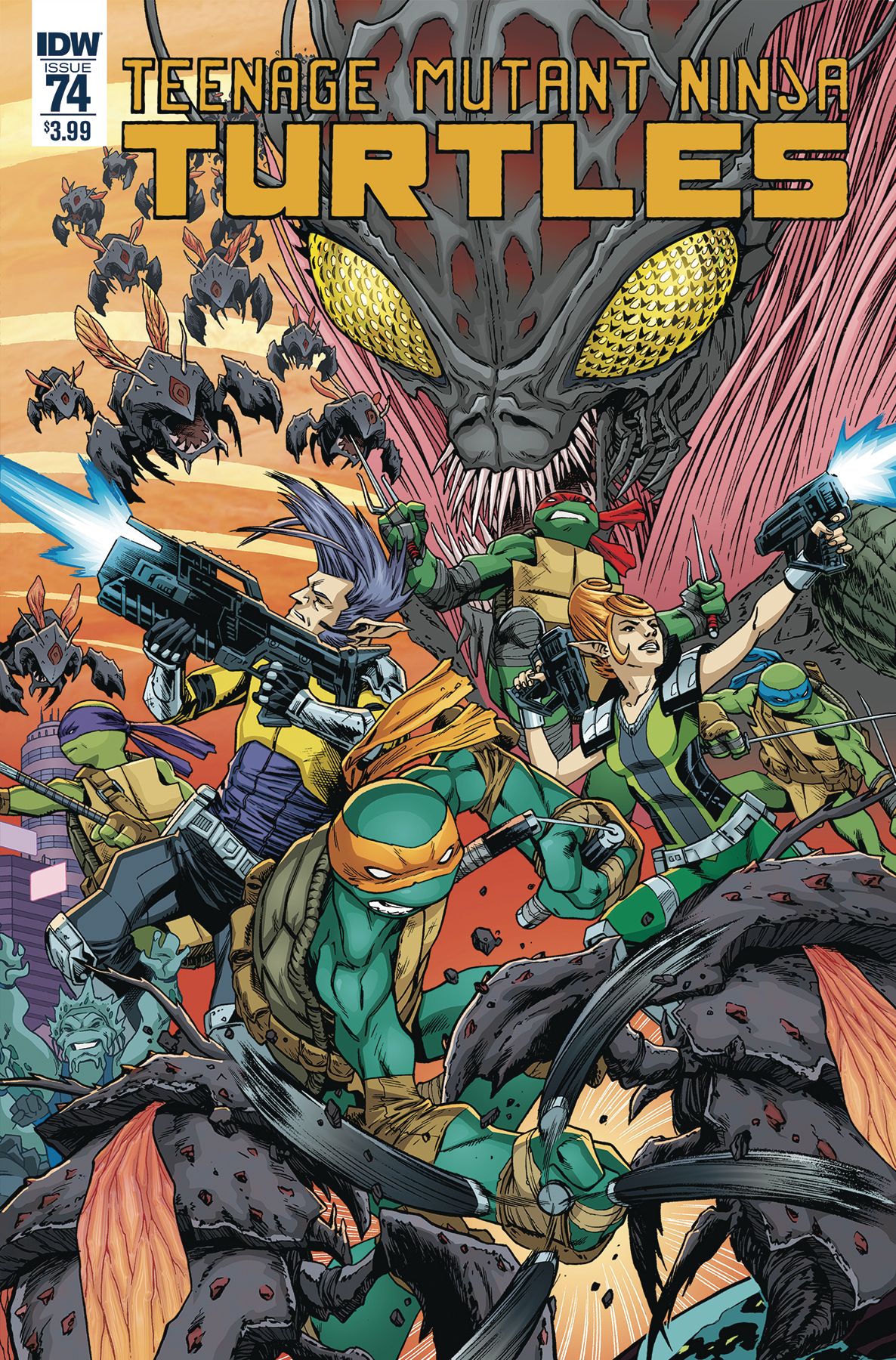 Teenage Mutant Ninja Turtles #74 Comic