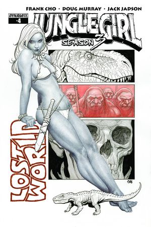 Jungle Girl Season 3 #4 (Cover B 10 Copy B&amp;w Cover)