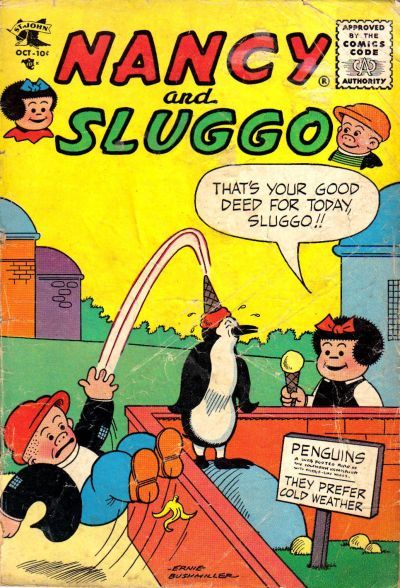 Nancy and Sluggo #125 Comic