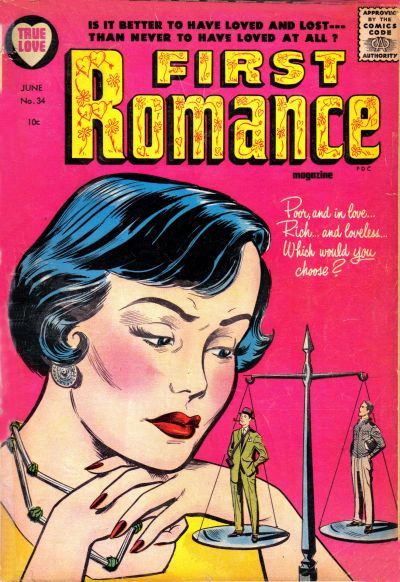 First Romance Magazine #34 Comic