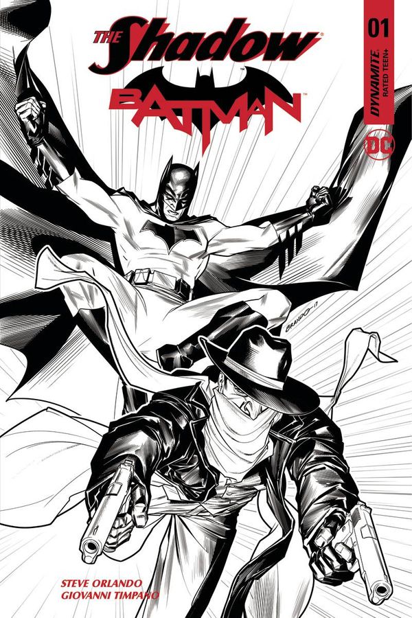 Shadow/Batman #1 (Cover K 30 Copy Peterson Cover)