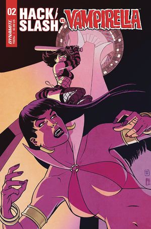Hack/Slash vs. Vampirella #2 (Cover B Sudzuka)
