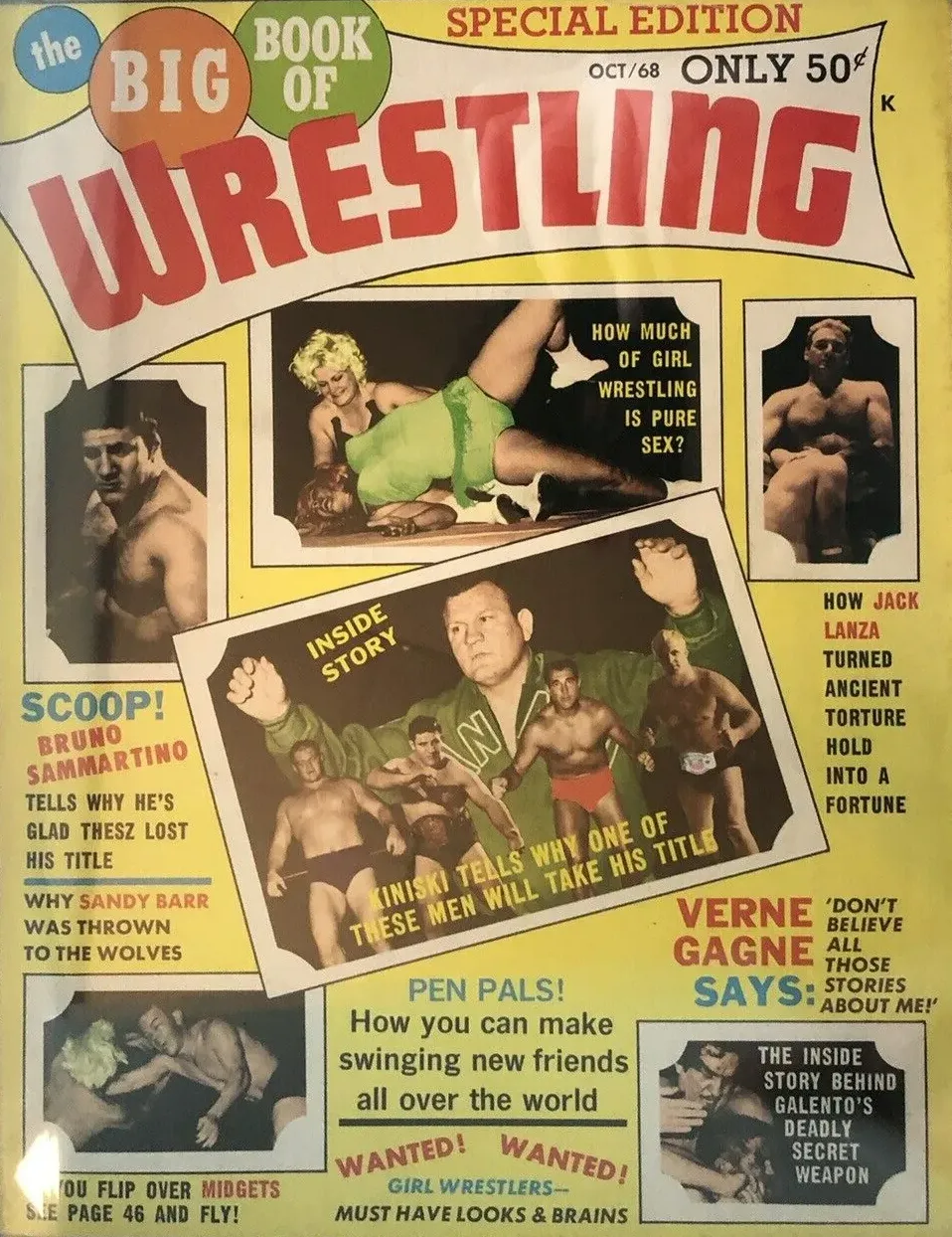The Big Book Of Wrestling Magazine
