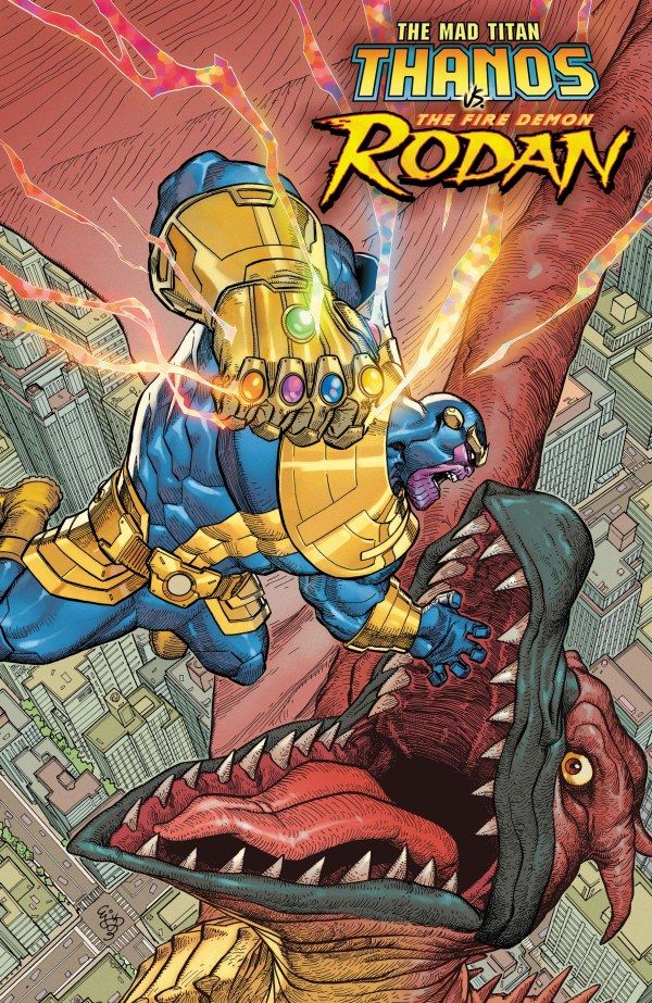 Godzilla: Infinity Roar #4 (E.J. Su Cosmic Variant) Comic