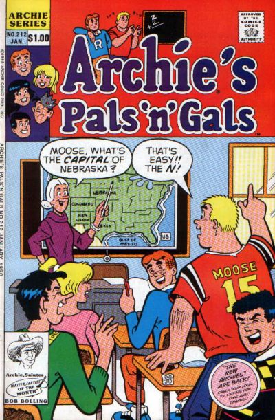 Archie's Pals 'N' Gals #212 Comic