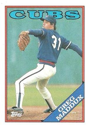 Greg Maddux 1988 Topps #361
