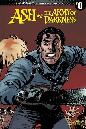 Ash vs The Army of Darkness #0 (Cover B 10 Copy Brown Sneak Peek I)