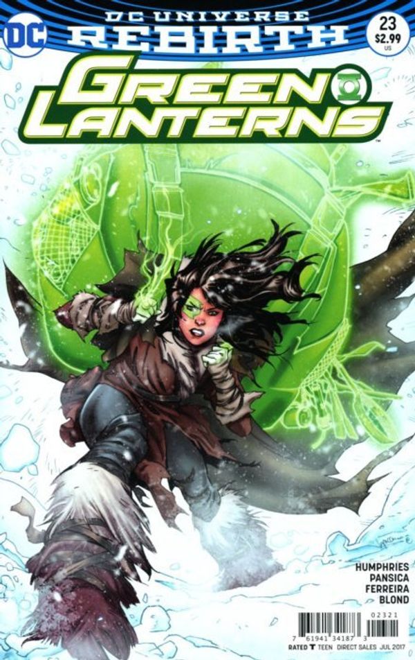 Green Lanterns #23 (Variant Cover)