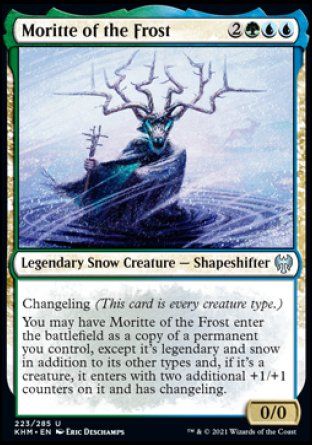 Moritte of the Frost (Kaldheim) Trading Card