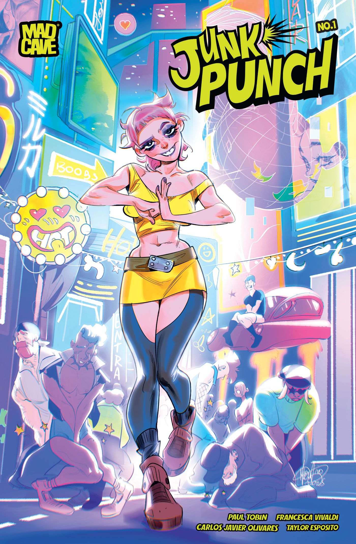 Junk Punch #1 (Cvr C Mirka Andolfo Variant) Comic