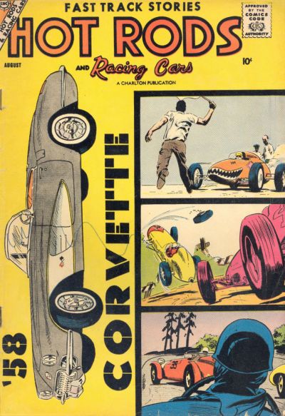 Hot Rods and Racing Cars #36 Comic