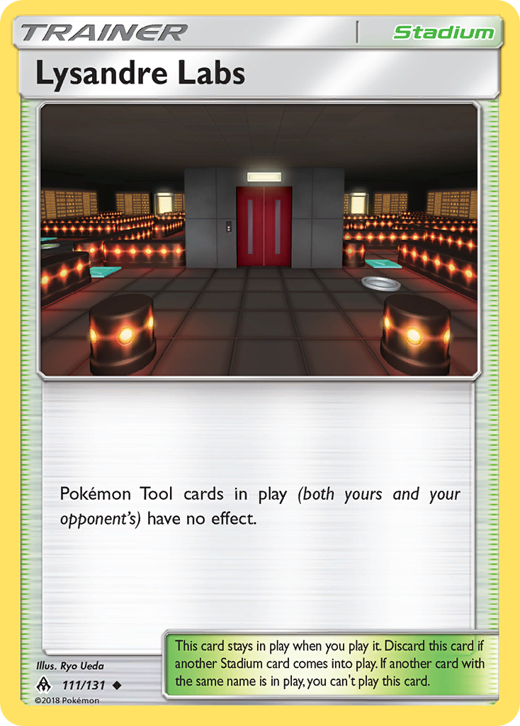 Lysandre Labs (Trainer: Stadium) (111/131) - Forbidden Light Pokémon Card