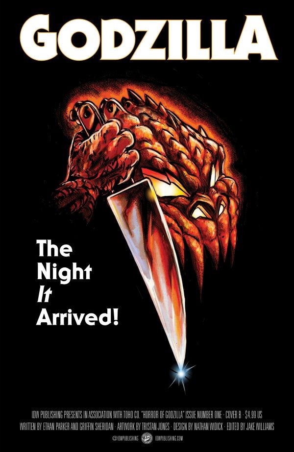 The Horror of Godzilla #1 (Variant B Tunica Movie Homage Cover) Comic