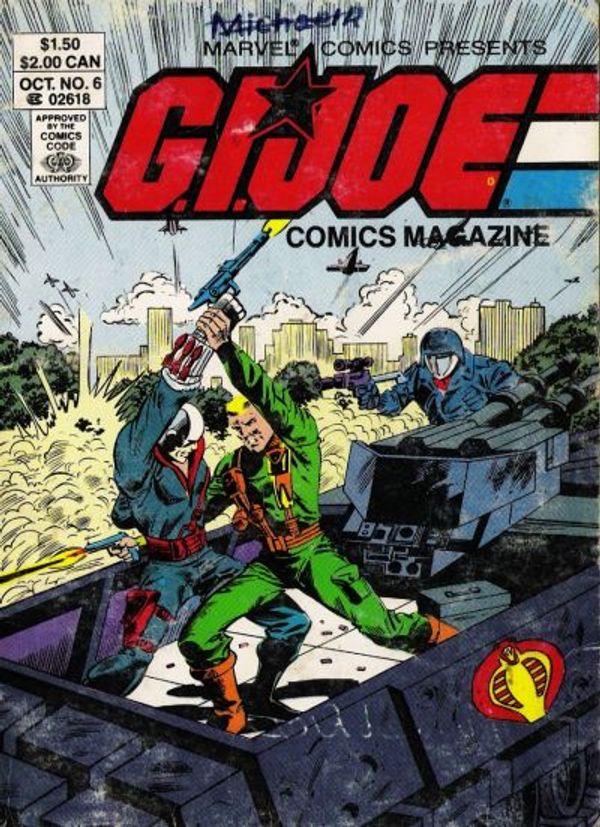 G.I. Joe Comics Magazine #6