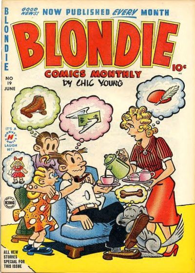 Blondie Comics Monthly #19 Comic