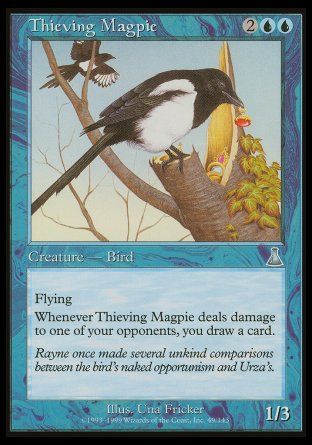 Thieving Magpie (Urza's Destiny) Trading Card