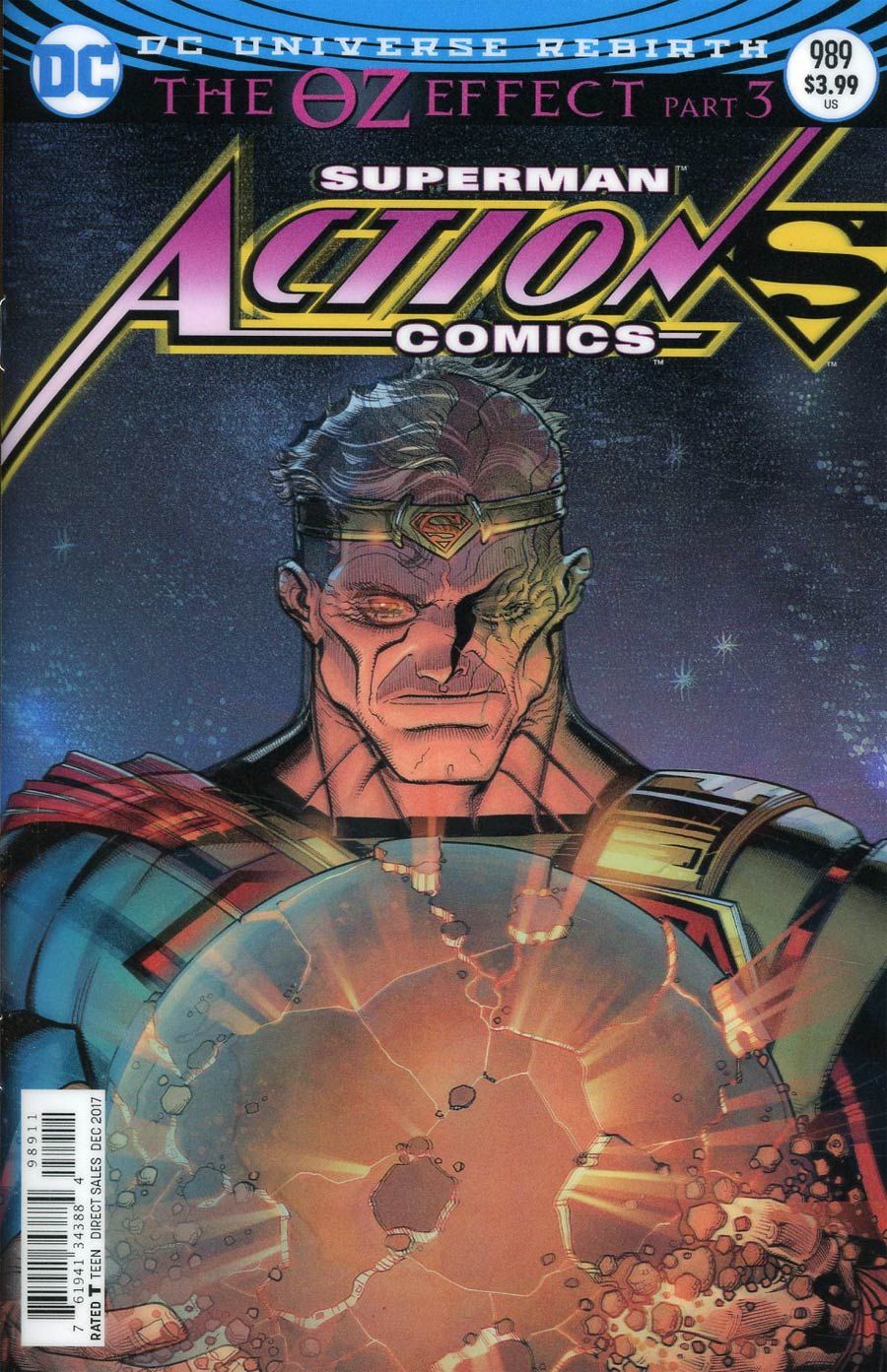 Action Comics #989 (Lenticular Standard Cover) Comic