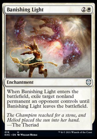 Banishing Light (Kaldheim Commander Decks) Trading Card