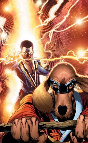 Black Lightning Hong Kong Phooey Special #1 Variant Cover #1
