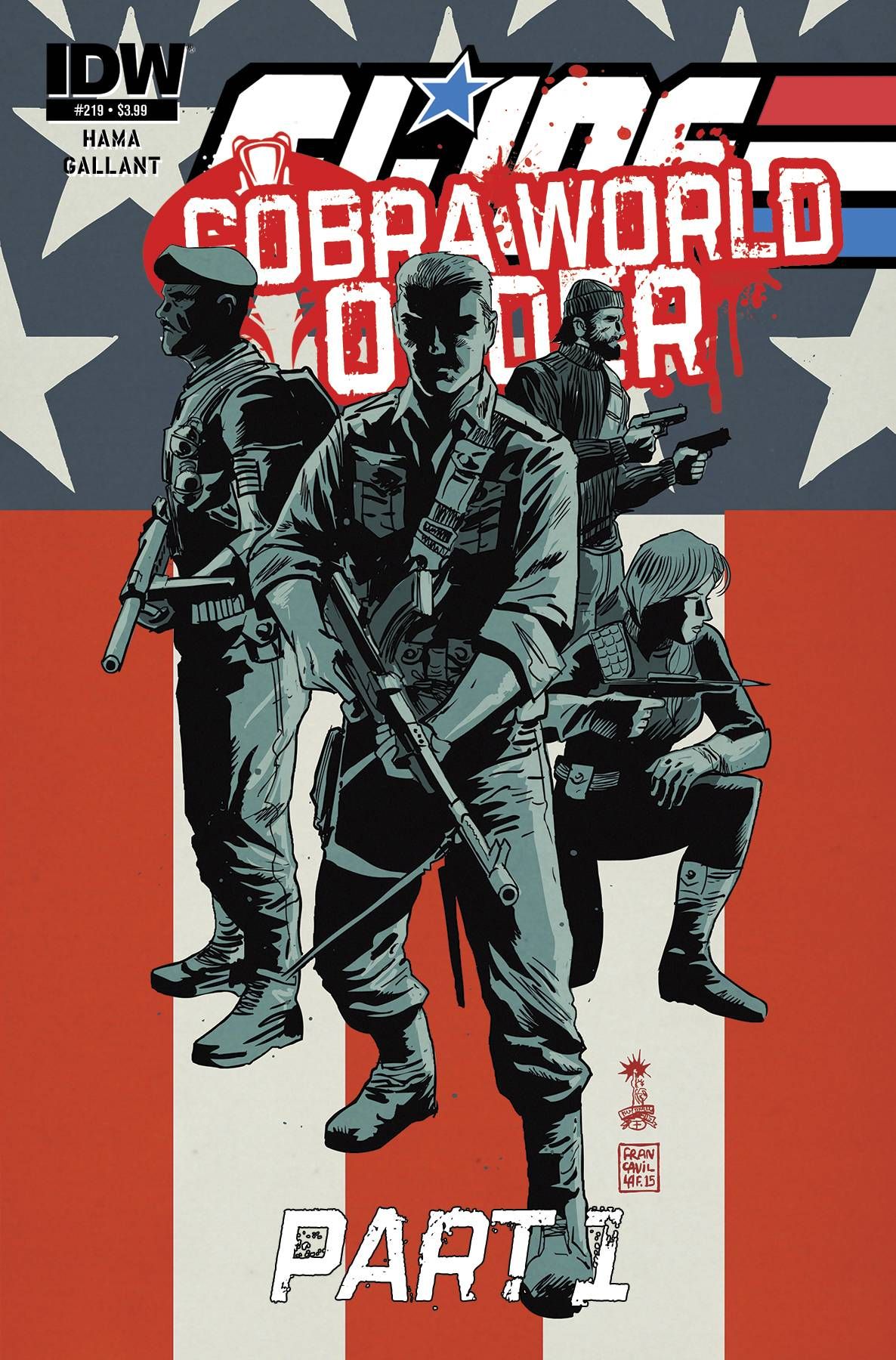 G.I. Joe A Real American Hero #219 Comic