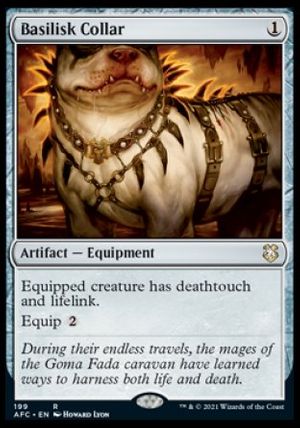 Basilisk Collar (D&D Forgotten Realms Commander Decks)