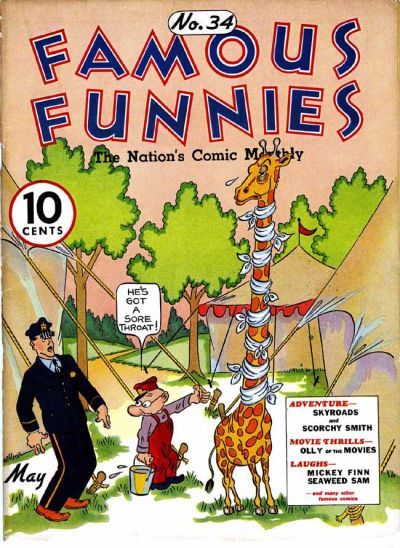Famous Funnies #34 Comic
