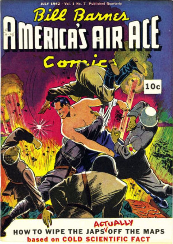 Bill Barnes, America's Air Ace Comics #7