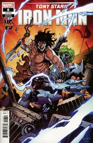 Tony Stark: Iron Man #8 (Schiti Conan Variant)