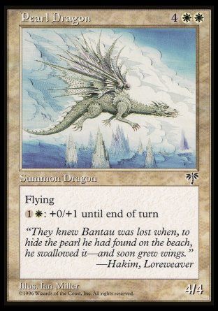 Pearl Dragon (Mirage) Trading Card