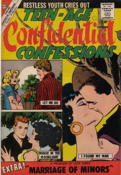 Teen-Age Confidential Confessions #2 Comic
