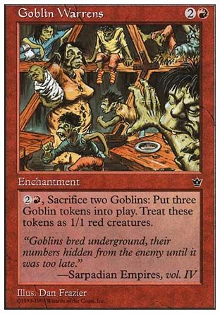 Goblin Warrens (Anthologies) Trading Card