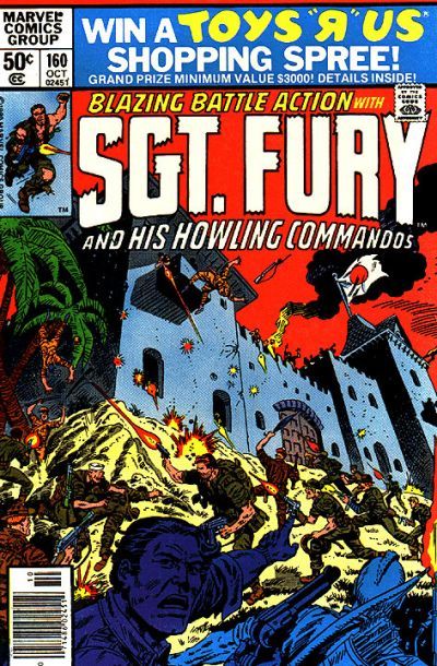 Sgt. Fury and His Howling Commandos #160 Comic