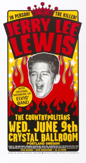 MXP-25.1 Jerry Lee Lewis Crystal Ballroom 1999