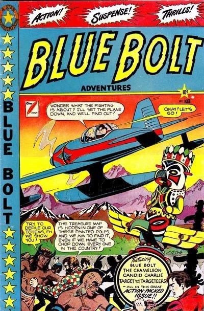 Blue Bolt #103 Comic