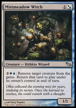 Mistmeadow Witch (Shadowmoor) Trading Card