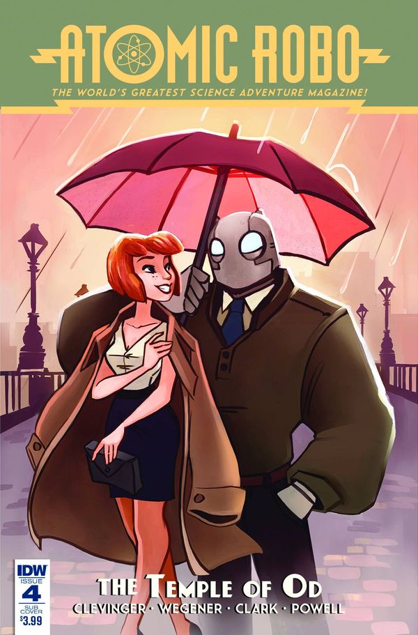Atomic Robo And The Temple Of Od #4 (Subscription Variant)