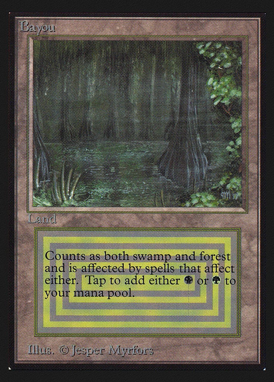 Bayou (Collector's Edition) Trading Card