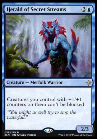 Herald of Secret Streams (Ixalan) Trading Card