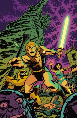 Thundarr The Barbarian #1 (Cvr L Inc 1:10 Michael Cho Foil Virgin Variant)