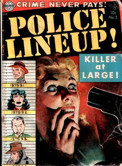 Police Line-Up #3 Comic
