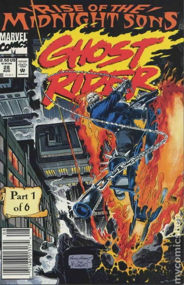 Ghost Rider #28 (Newsstand Edition)