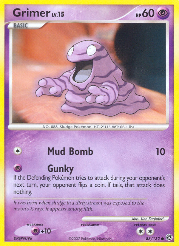 Grimer (88/132) - Secret Wonders Pokémon Card