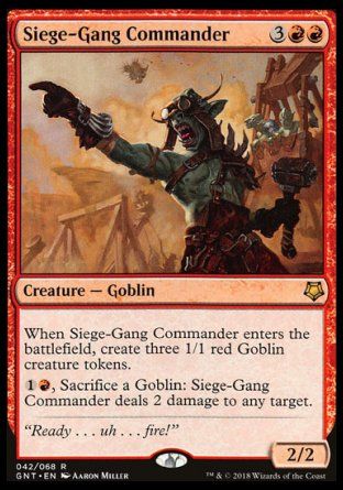 Siege-Gang Commander (Game Night) Trading Card