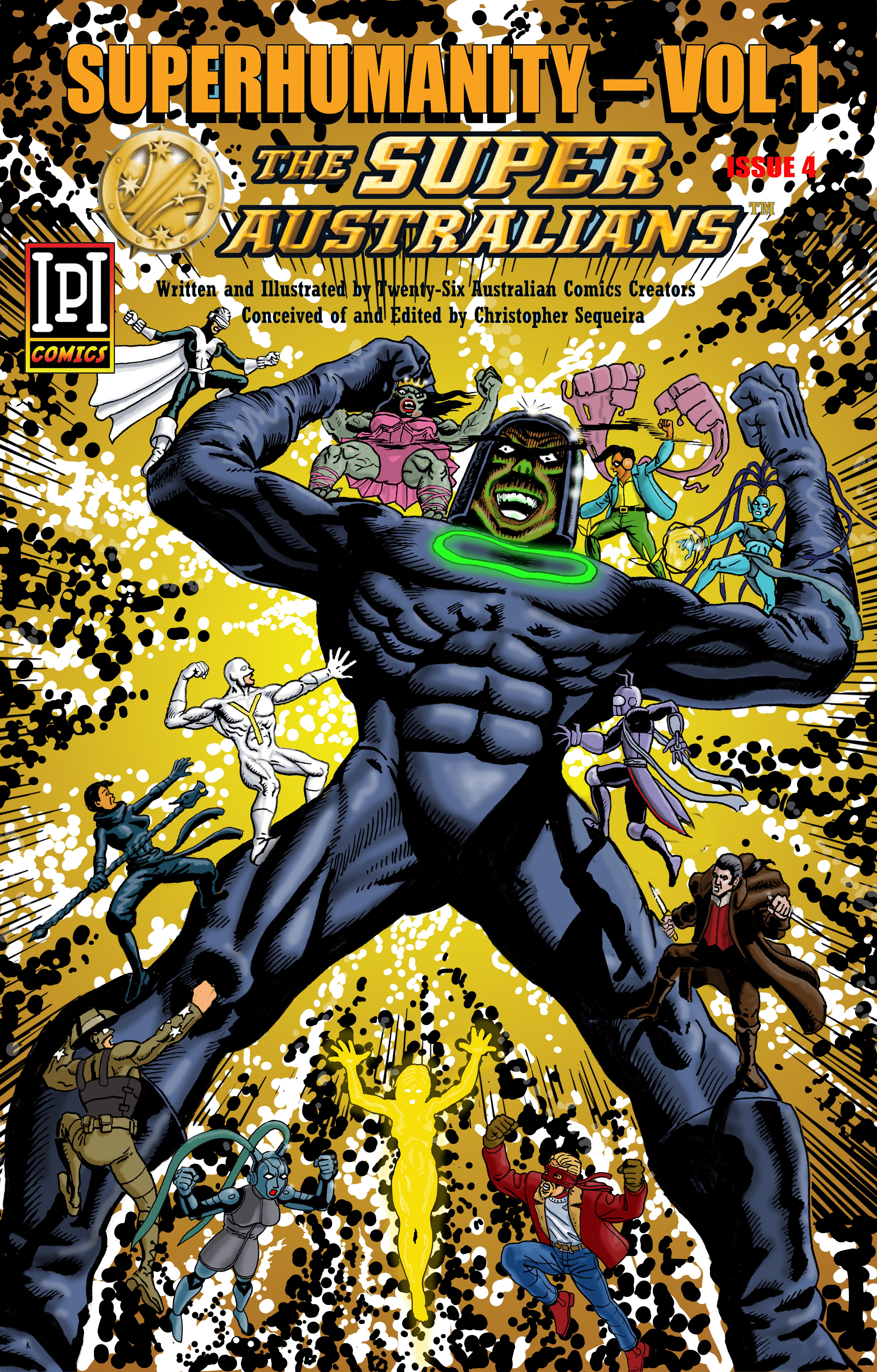 Superhumanity Vol 1: The Super Australians #4 Comic